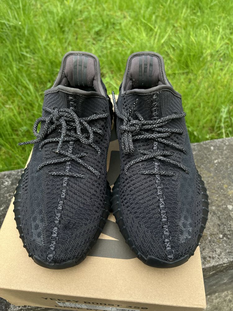 Adidas Yeezy Boost 350 V2 Black Static Non Reflective sneakersy 43 1/3