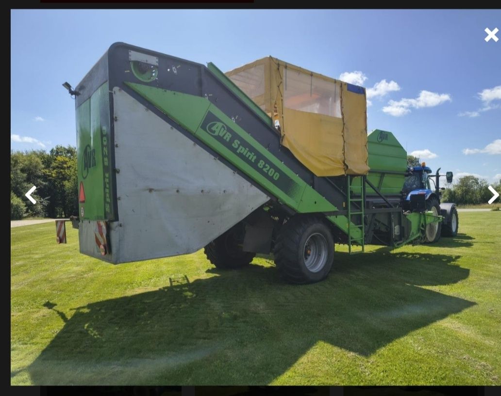 Kombajn do zbioru ziemniaków AVR Spirit 8200
