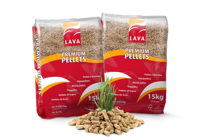 Pellet LAVA 15 kg worek. 6mm Paleta PROMOCJA