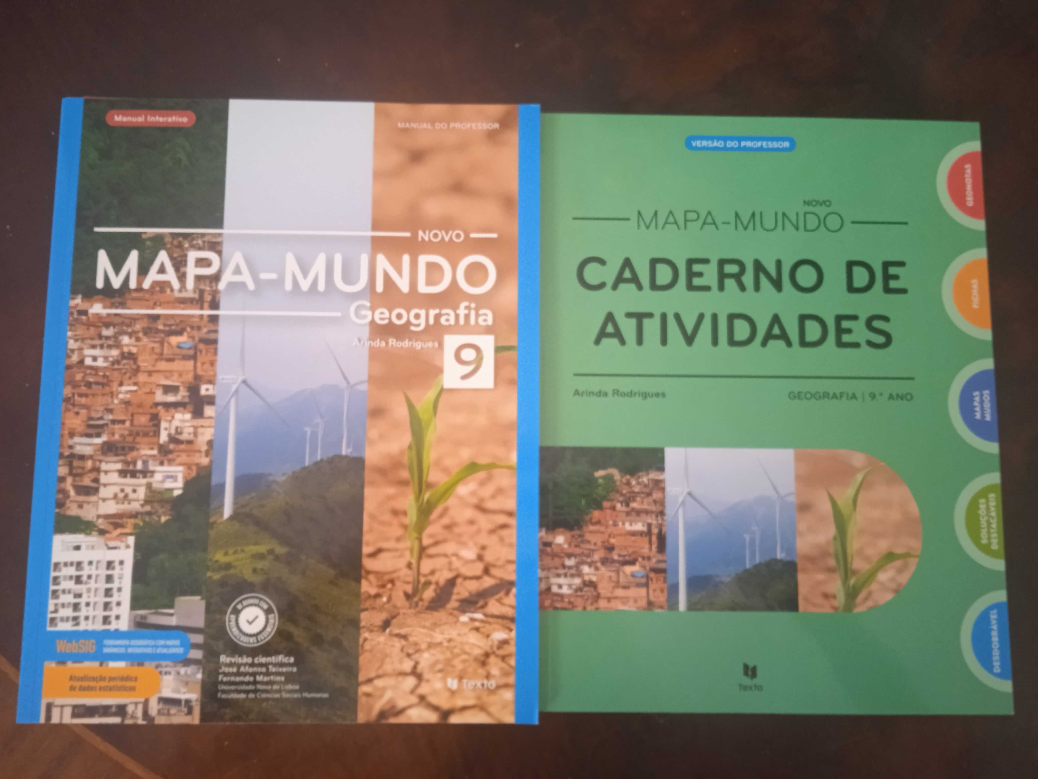 Mapa-Mundo - Geografia - 9º Ano - Manual+ Caderno de atividades