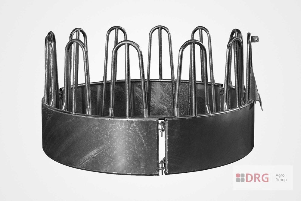 Paśnik łąkowy, okrągły dla bydła, koni, 12 stanowisk, polski producent