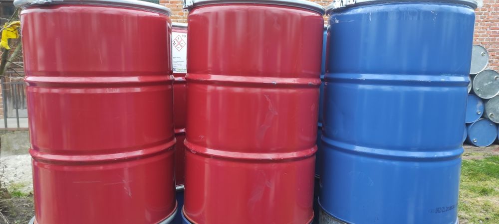 Бочки металеві 200 л чисті