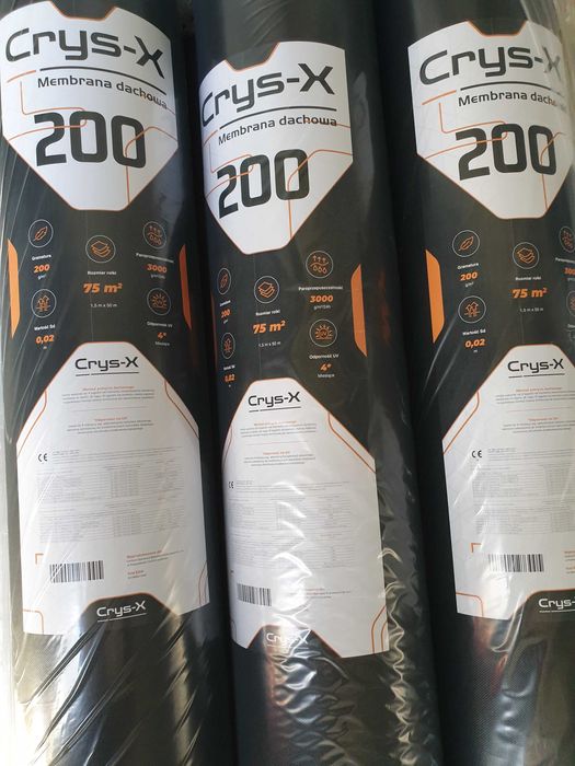 Membrana dachowa Crys-X 180 czerwona mocna | red strong roof membrane
