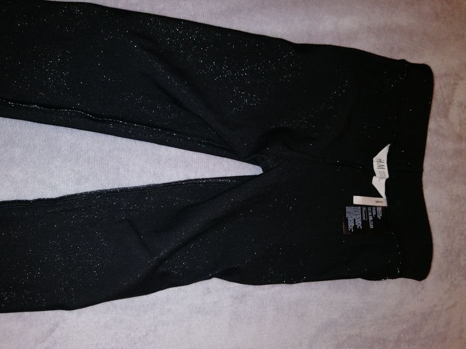Legginsy dziewczęce H&M rozmiar 140