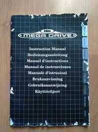 Manual Original Sega Mega Drive