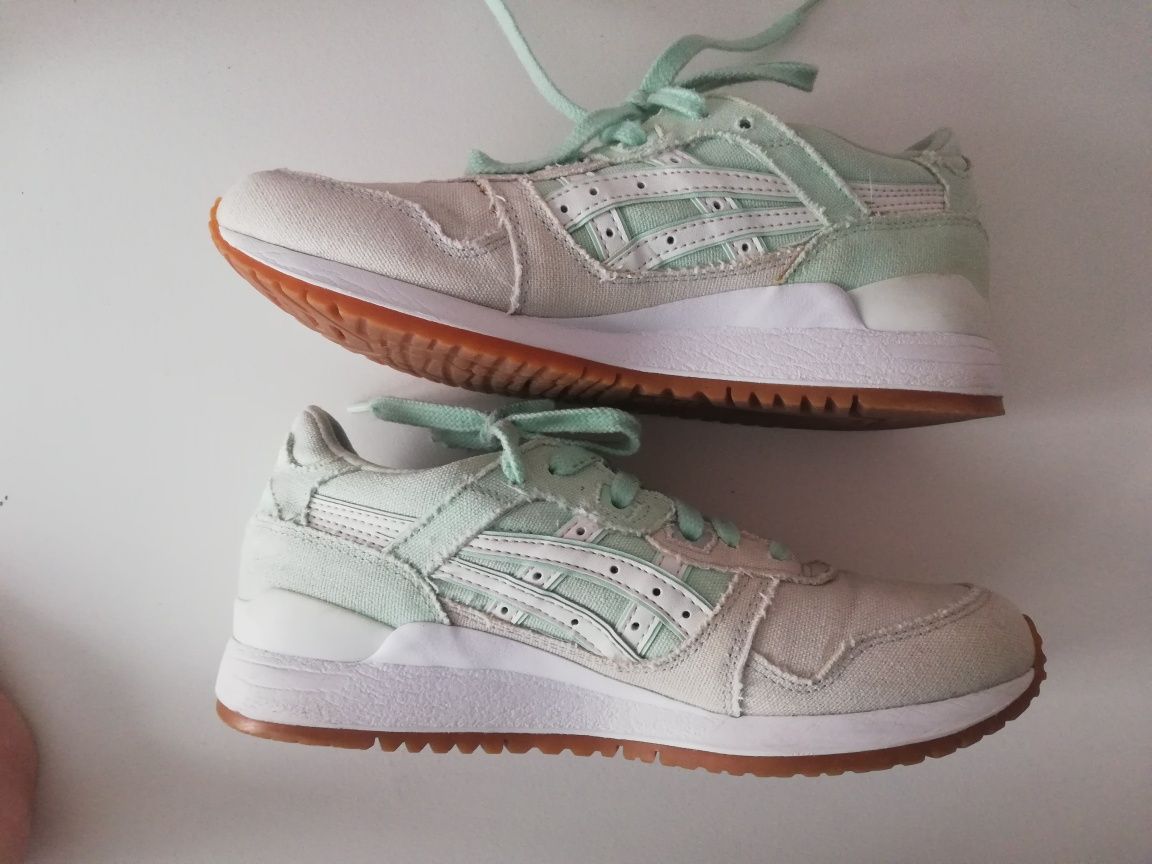 Oryginalne buty Asics gel lyte miętowe