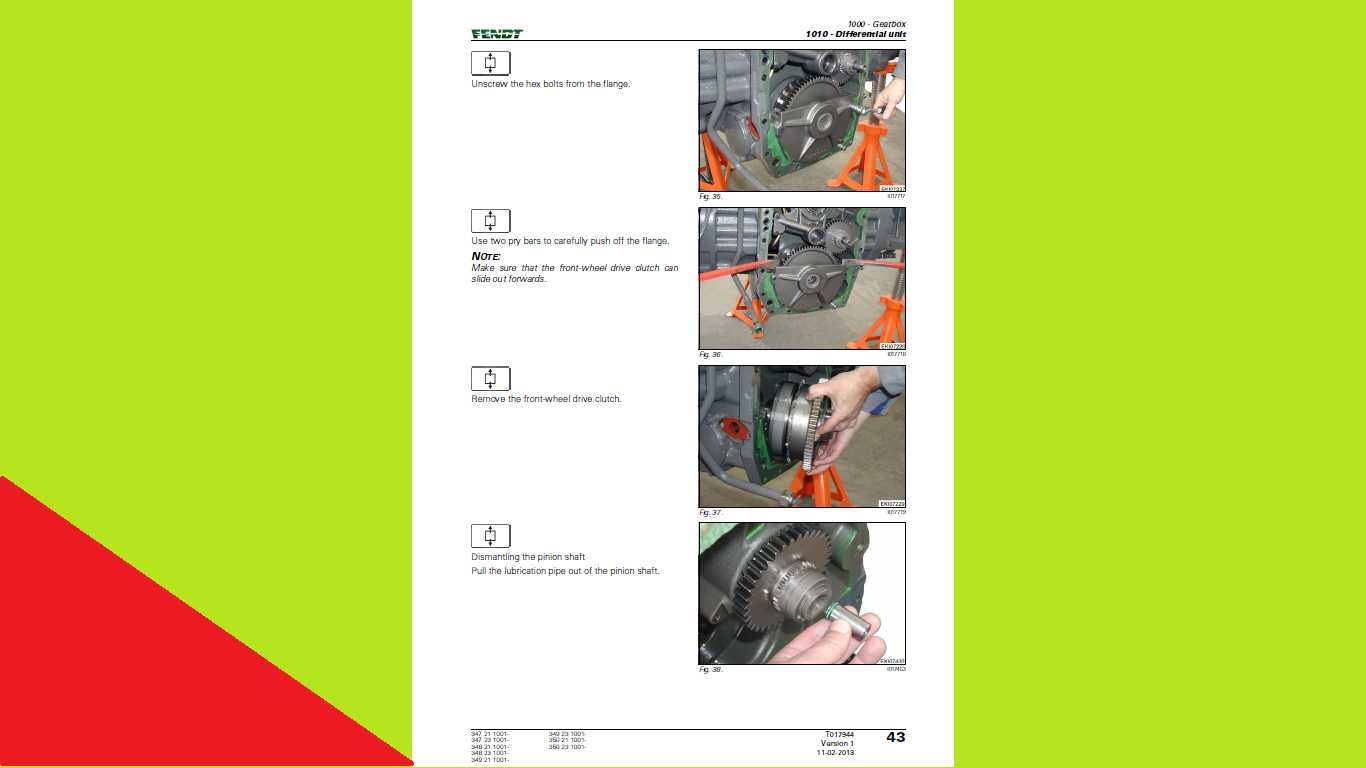 FENDT 300 Vario s4 instrukcja napraw SERWISOWA warsztatowa