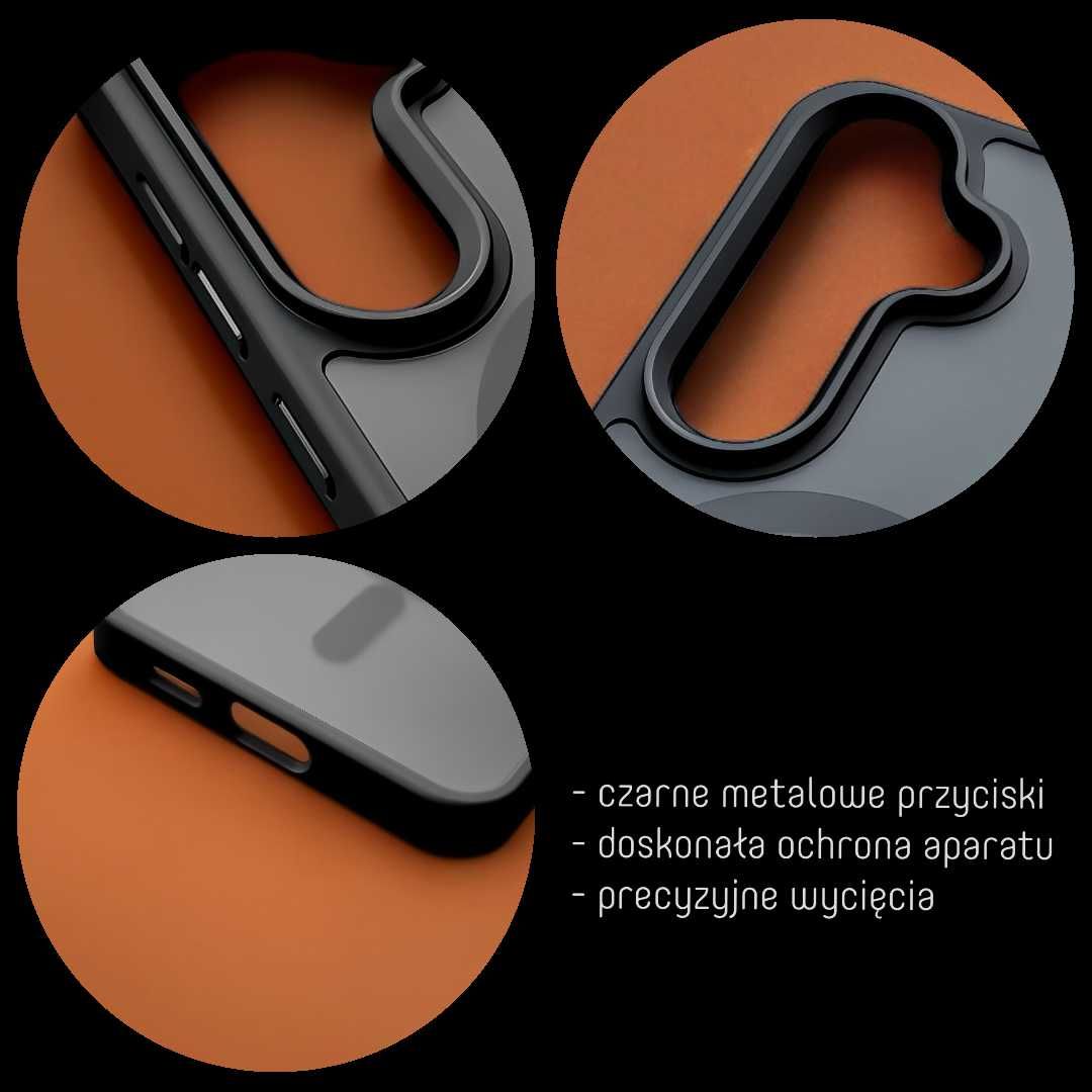 Etui GRAPH do Samsung Galaxy S24 PLUS (czarne)