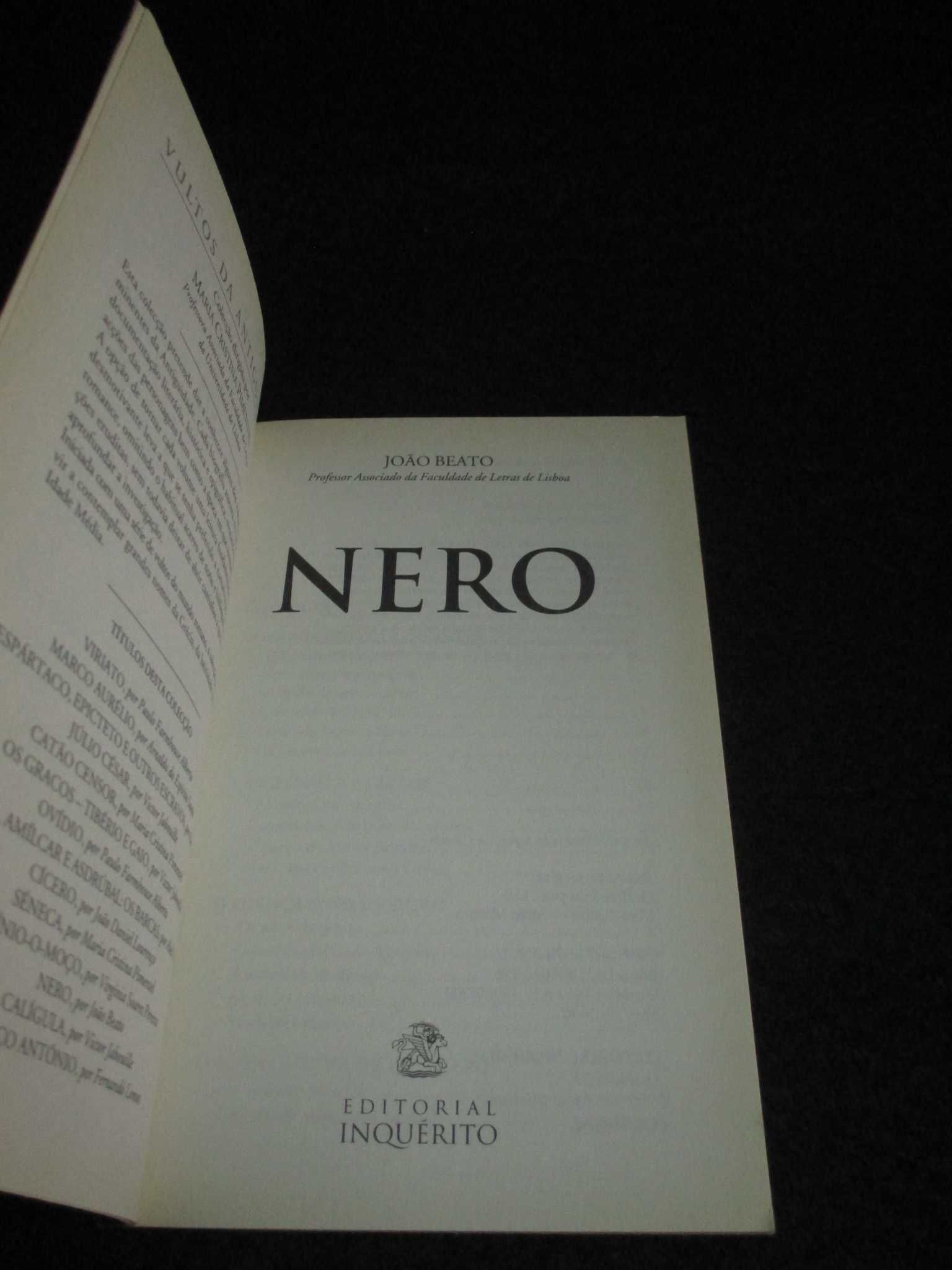 Livros Colecção Vultos da Antiguidade Nero Calígula Barcas