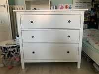 Komoda Hemnes IKEA lite drewno