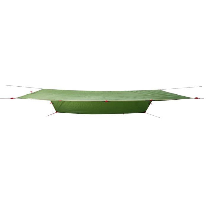Vidaxl Płachta Biwakowa, Zielona, 500X294 Cm, Wodoszczelna