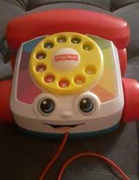 Telefon fisher price na sznureczku