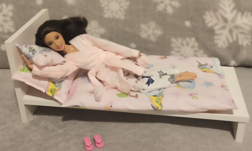 Nowa 3 częściowa pościel dla barbie