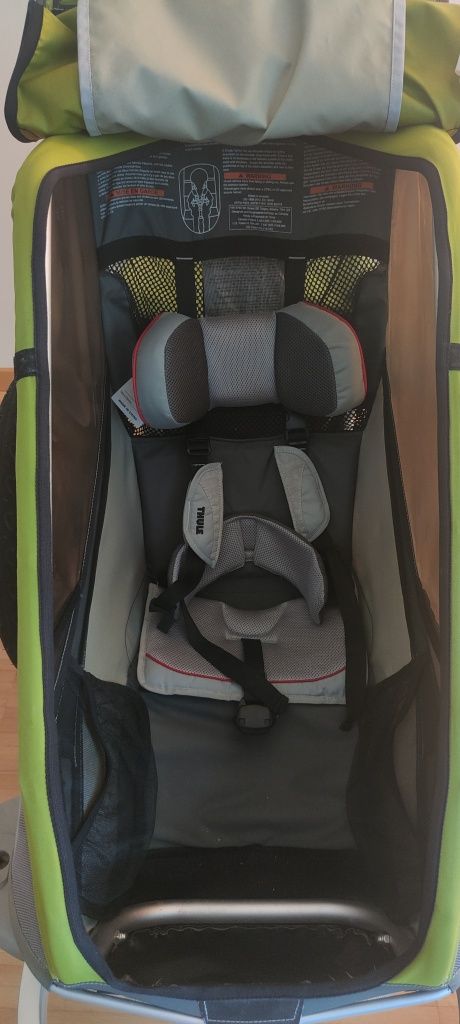 Sprzedam przyczepę do rowera plus Joggingu Thule