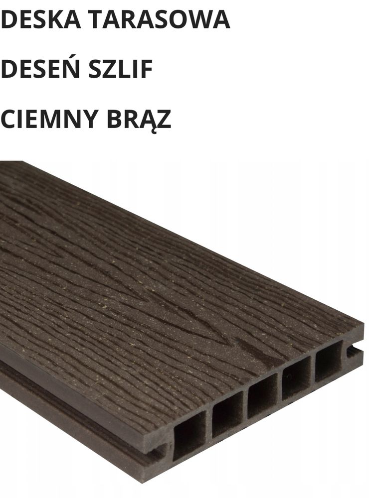 Deska tarasowa kompozytowa struktura drewna 2,2mb Bold Winfloor