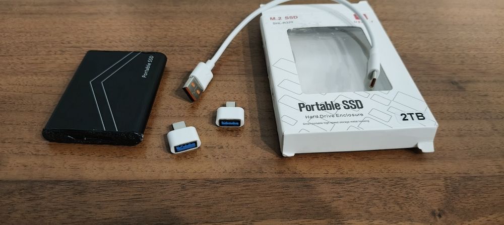 Портативний SSD накопичувач 2 Tb
