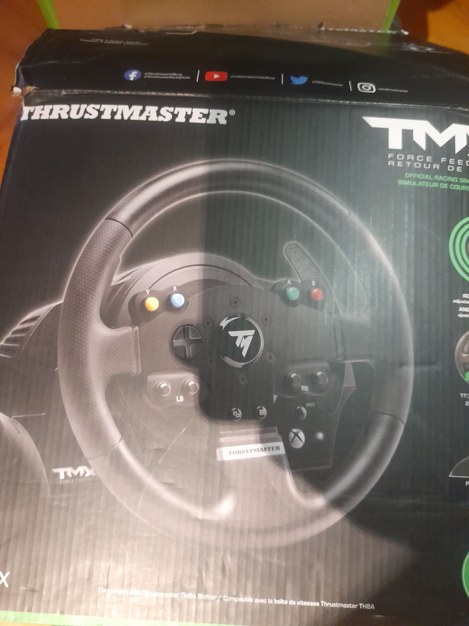 Volante Thrusmaster TMX Peças