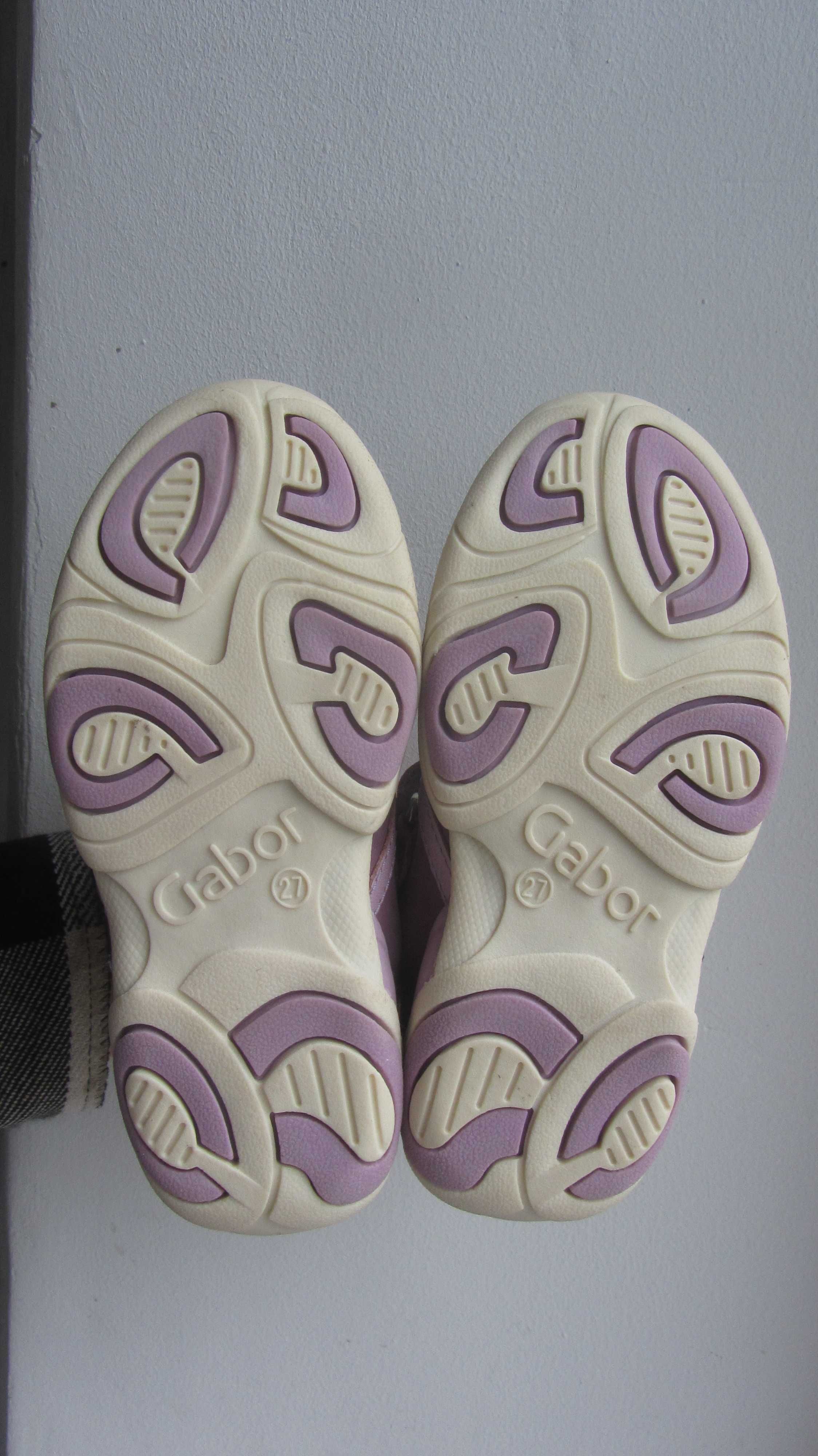 Брендовые детские босоножки, сандалии Gabor размер 27, Стелька 17.7 см