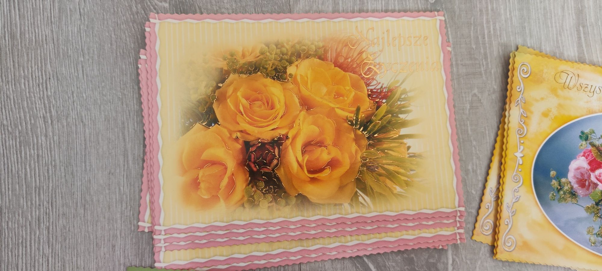 Kartki pocztowe z kwiatami 50 szt.