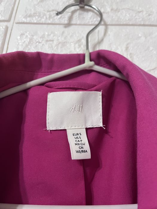Піджак рожевий від h&m