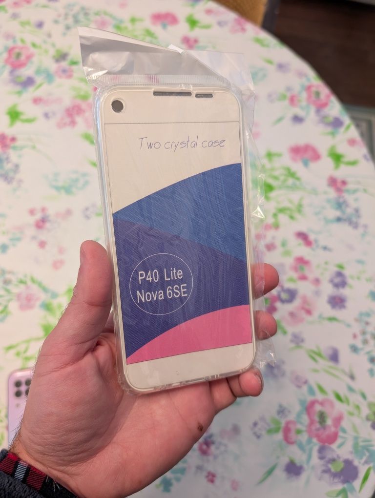 Telemóvel Smartphone Huawei P40 Lite Rosa como novo