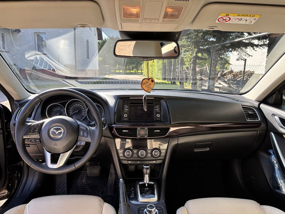 MAZDA 6 2.2 DIESEL, automat, bogate wyposażenie