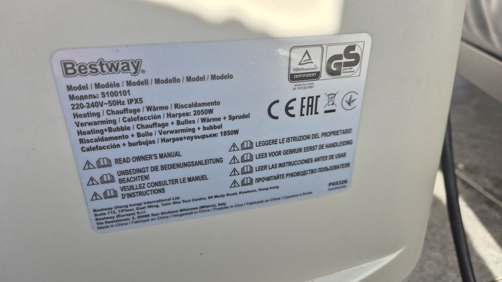 SPA ogrodowe Bestway  LAY-Z Grenada  236cm