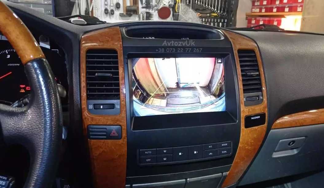 Магнитола PRADO 120 Toyota Lexus GX470 Прадо 2 din CarPlay Android 14