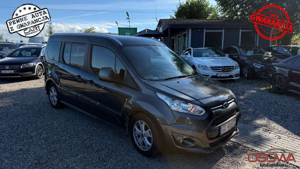 Ford Tourneo Connect Grand 1.5 tdci 130 KM 7 osób. Kamera Navi 99 tys km full serwis 1.r.gwarancj