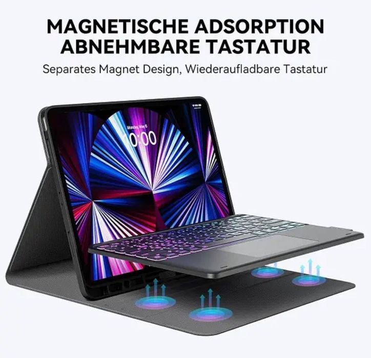 Клавіатура iPad Pro 12.9 чохол з клавіатурою з тачпадом