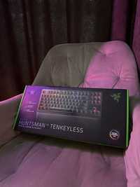 Новая Razer Huntsman V2 Tenkeyless Purple Switch RU Black