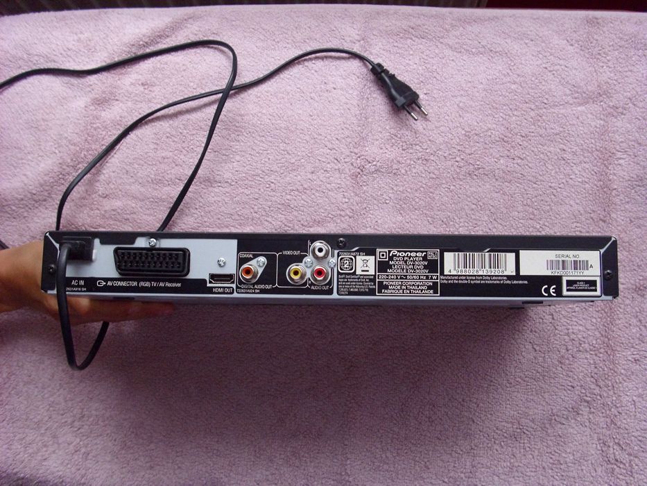 Odtwarzacz DVD Pioneer DV3020V