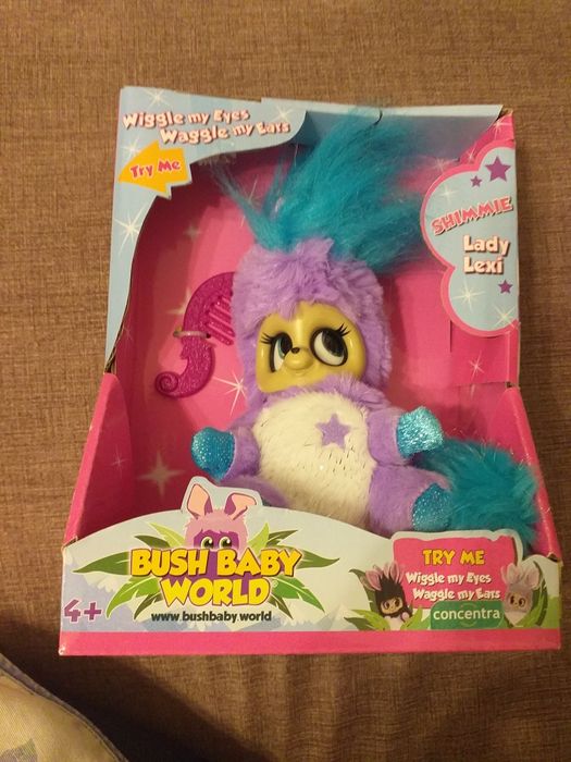 Peluche bush baby world novo concentra