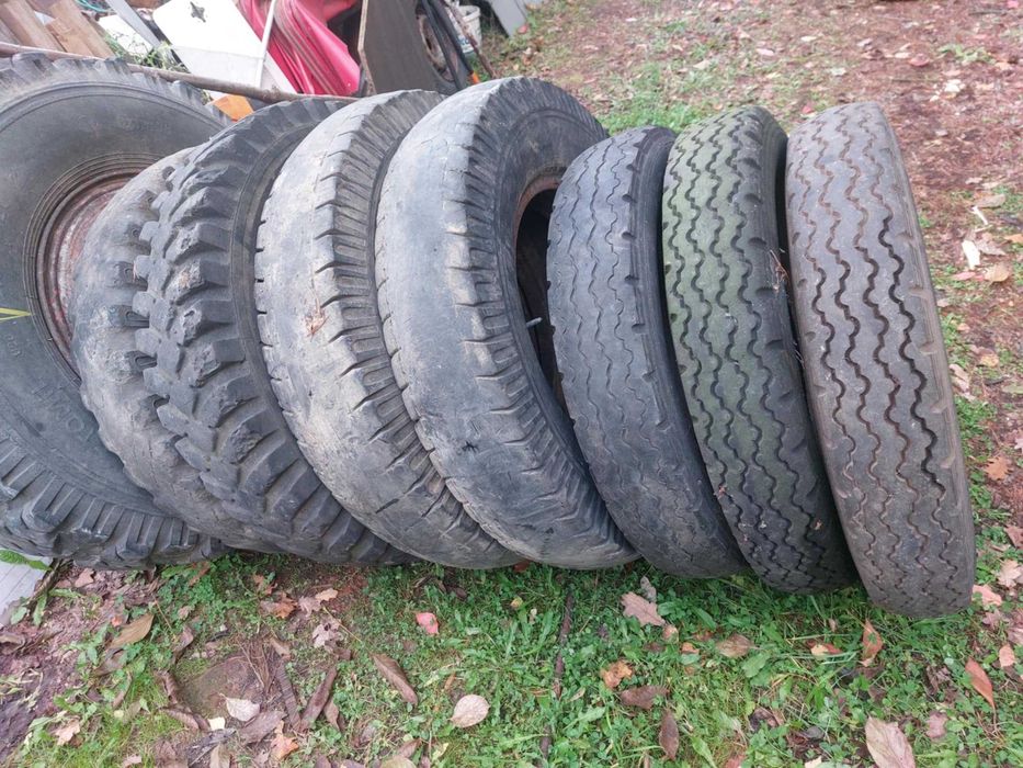 opony dętki fartuchy na przyczepy wozy 82,5 7,50 6,50 9.00 r 20
