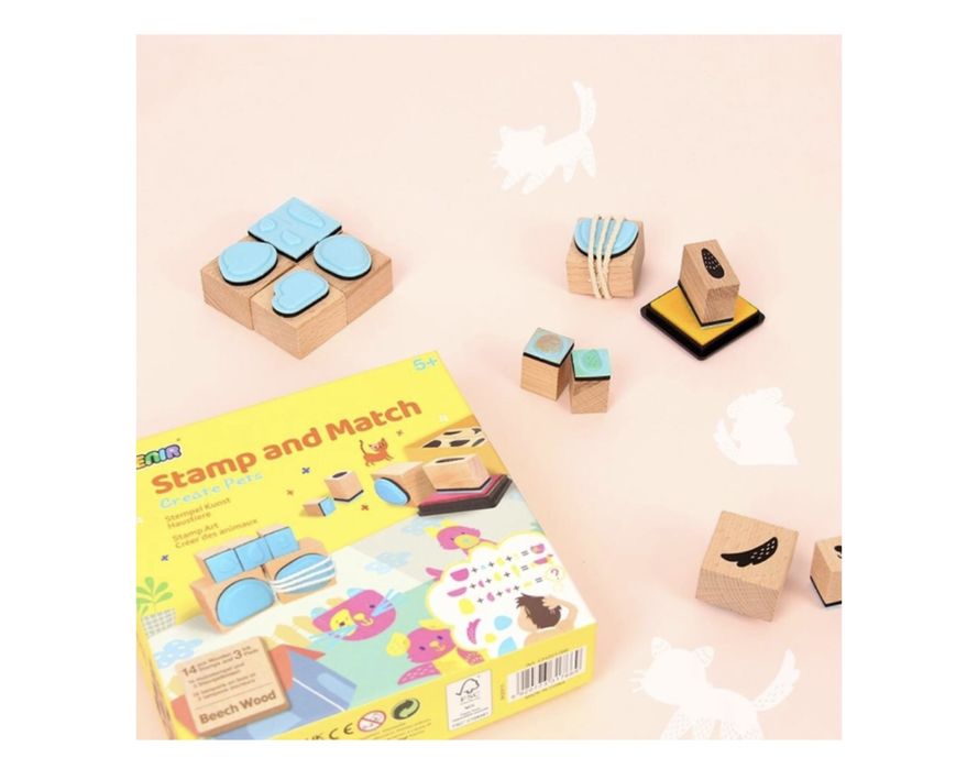 Набор для творчества Avenir Штамповка Домашние любимцы