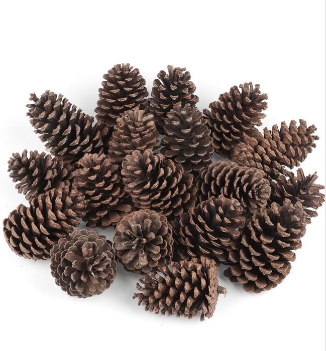 Pinha decorativa para arvore de natal