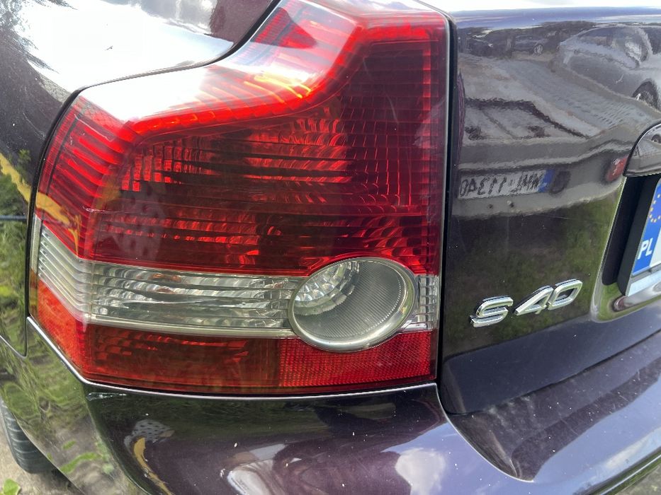 Lampa Lewa Tył Volvo S40
