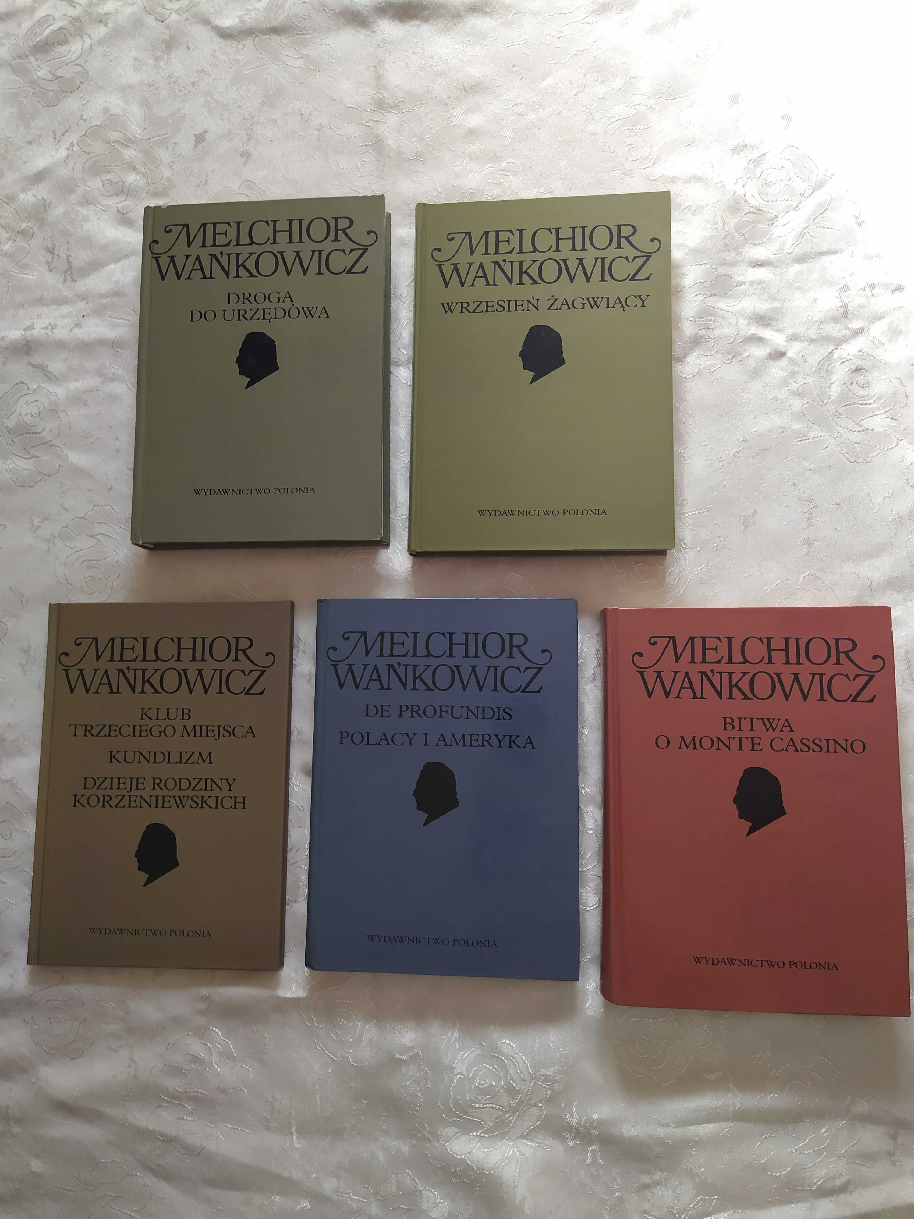 M. Wańkowicz Bitwa o Monte Cassino zestaw 5 książek