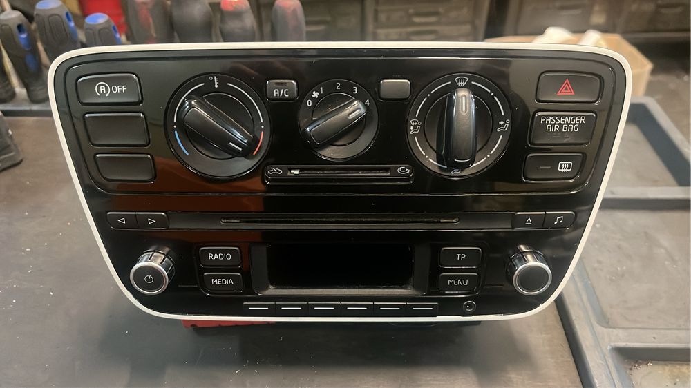 Radio panel klimatyzacji skoda citigo vw up seat mi