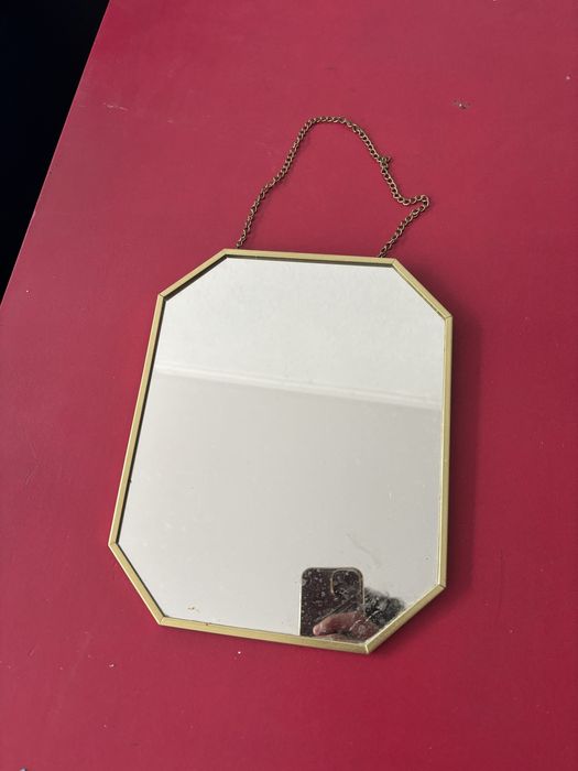 Espelho dourado pequeno IKEA