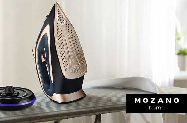 Żelazko bezprzewodowe parowe DUŻA MOC 2600W CERAMICZNA powłoka