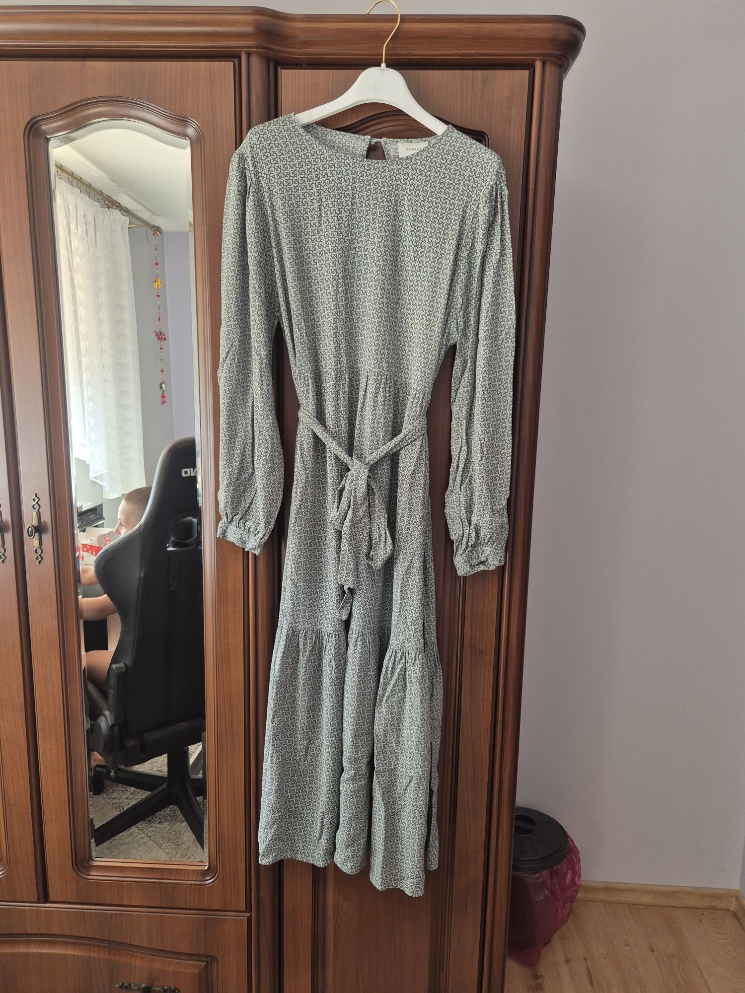 Sukienka Gestuz Massimo Dutti Zara Mango 36