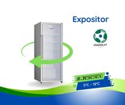 Expositor de Frios 5 - 18º Jocel 144cm alt. 5 prateleiras