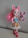 Duza Lalka Enchantimals Bree Bunny Mattel króliczek 36 cm