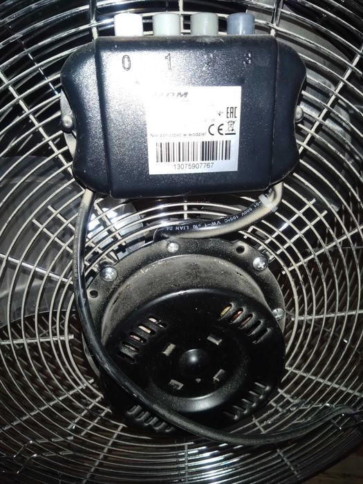 Wiatrak 100 W cyrkulator powietrza podłogowy