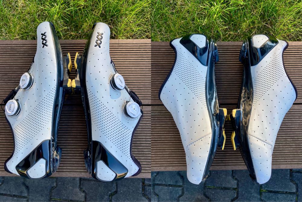 Buty szosowe Bontrager XXX białe r. 43, 27.7 cm