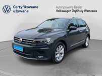 Volkswagen Tiguan 2.0 TDI 150 KM DSG Highline / Salon Polska / 1wł. / FV23%