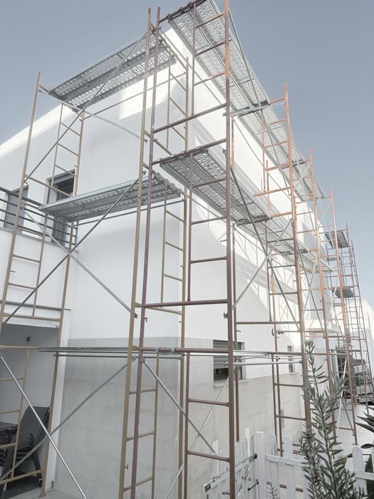 Aluguer de andaime tradicional