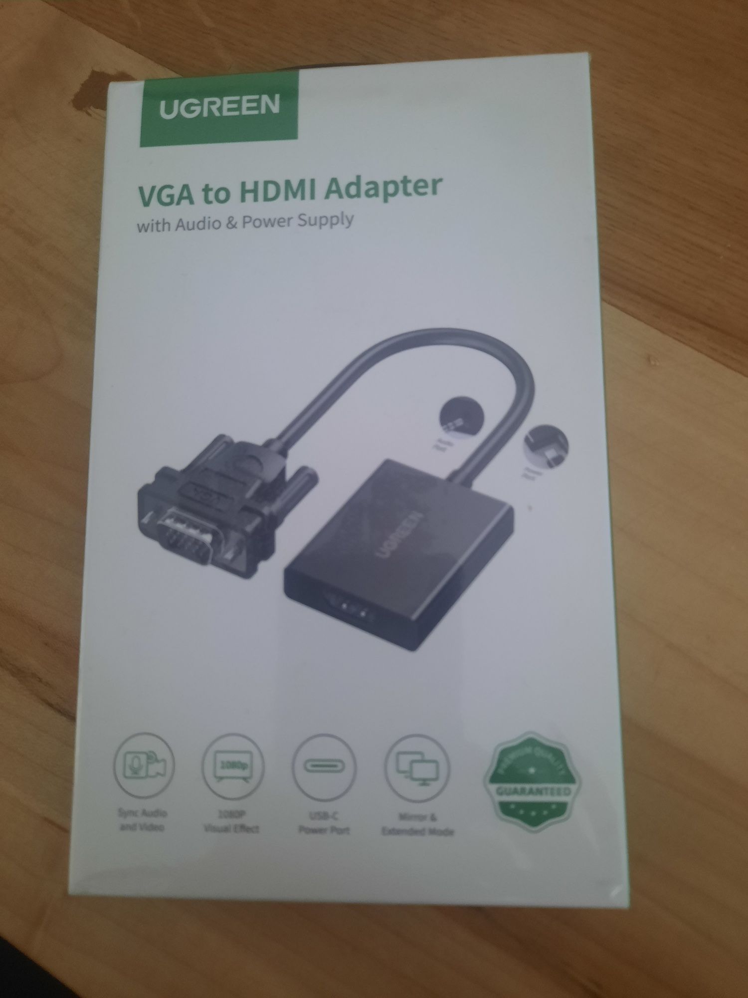 VGA to HDMI adapter nowy UGREEN