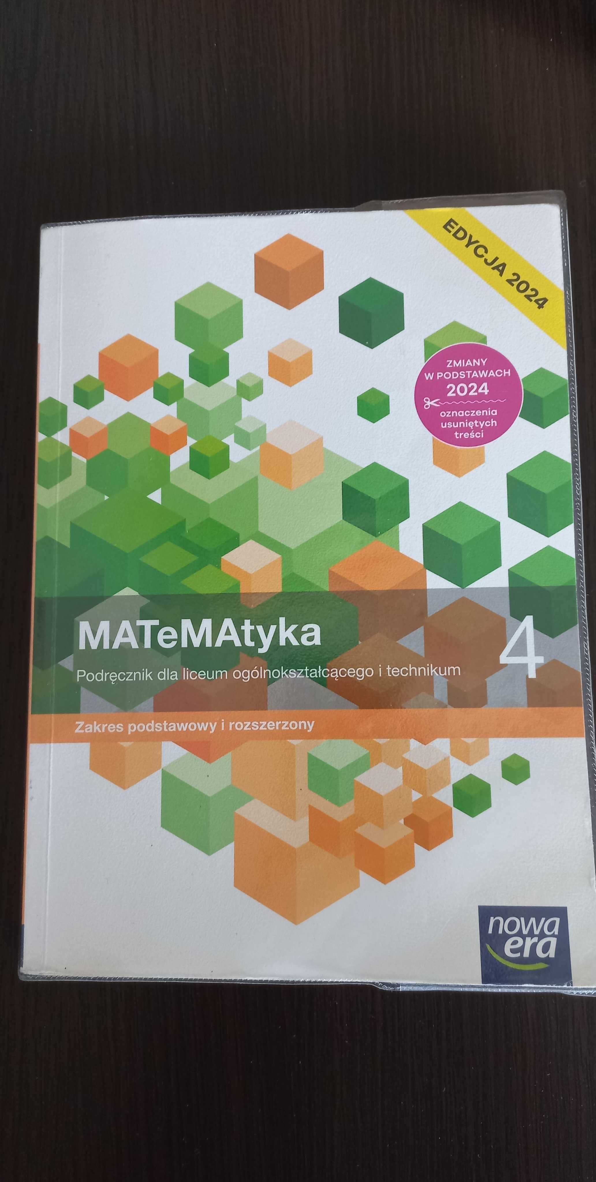 Matematyka 4 Nowa Era 2024